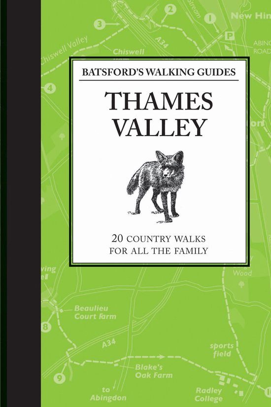 Batsford's Walking Guides: Thames Valley - cover