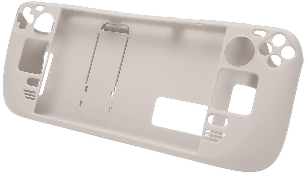 Dailygoods- Beschermhoes Kickstand voor Steam Deck - Volledige Bescherming - Stoten/Vallen/Krassen - PC - 302x120x42mm - Handenvrij Gebruik - Gamecase
