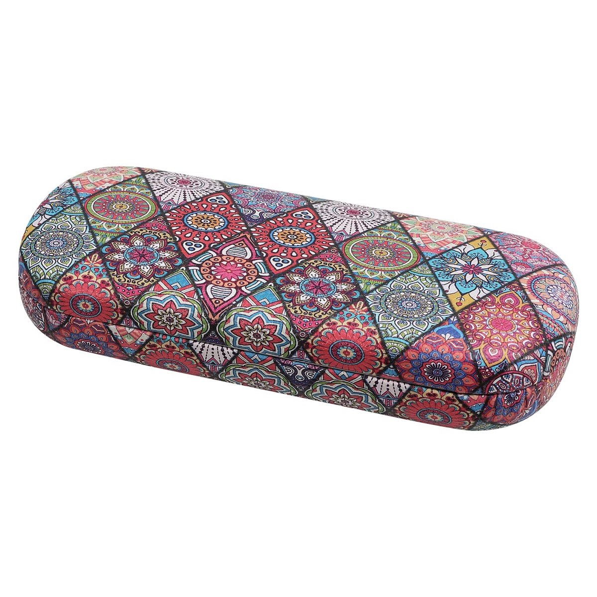Dailygoods- Brillenetui Hard Shell - Harde Brillenkoker - Beschermhoes voor Dames/Heren/Kinderen - PU-Leren Zonnebrildoos - Modieuze Prints - Bescherming tegen Krassen