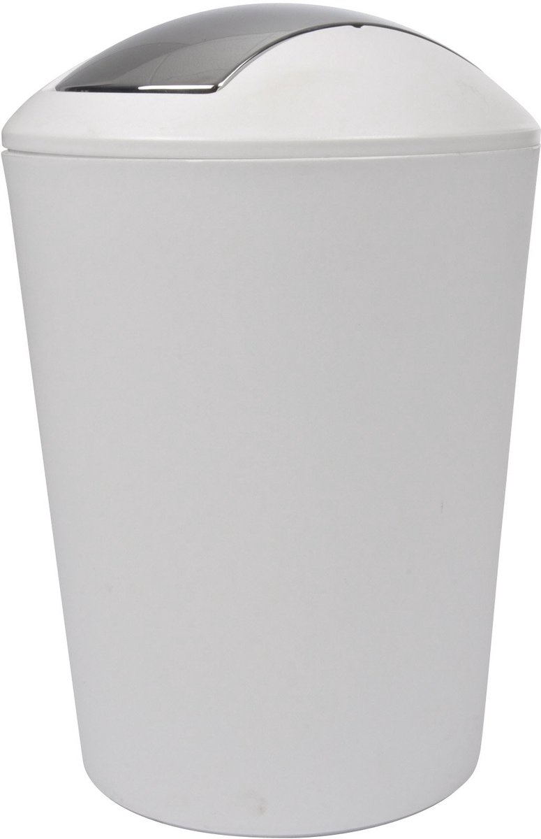 Dailygoods- Prullenbak 5,6 liter - Effen kleur - Hoogwaardig materiaal - Robuust - Lange levensduur - Beste producten - Afvalbak