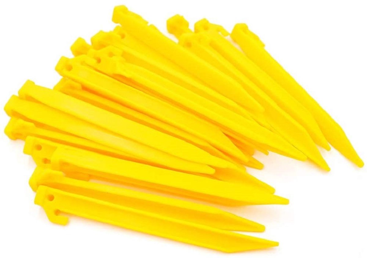 24 Stuks 22,5 cm Duurzame Kunststof Tenthaken Spike Haak Voor Tent, Camping, Caravan, Accessoires