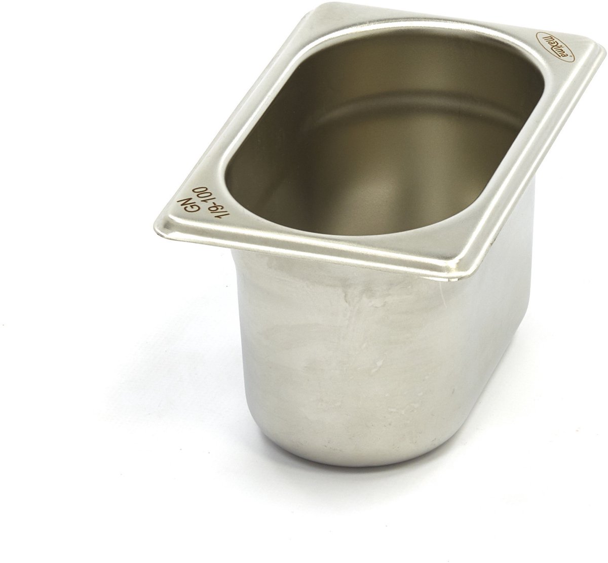 Gastronorm Bak - 1/9 GN - 10 cm Diep - RVS