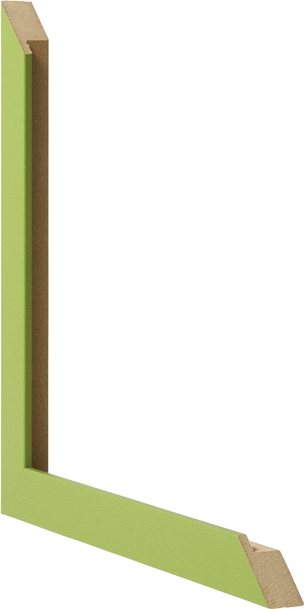 Fotolijst 20x40 cm - MDF - Helder Groen - Benno
