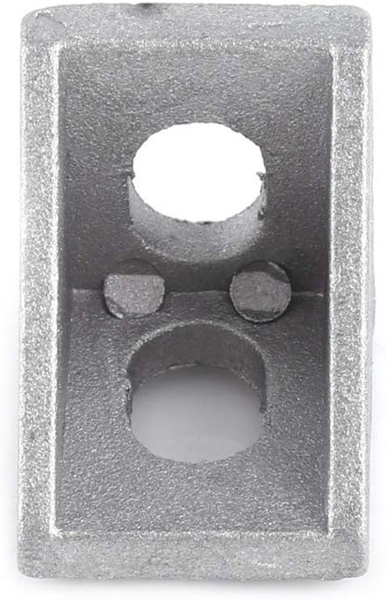10 stuks 2020 aluminium Hoekbeugel 20 mm x 20 mm x 17 mm voor aluminium Profiel 20 mm — afbeelding 4