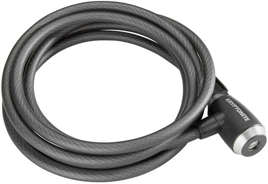 Kryptonite Kabelslot Kryptoflex 180 Cm Staal Zwart van Kryptonite — afbeelding 2