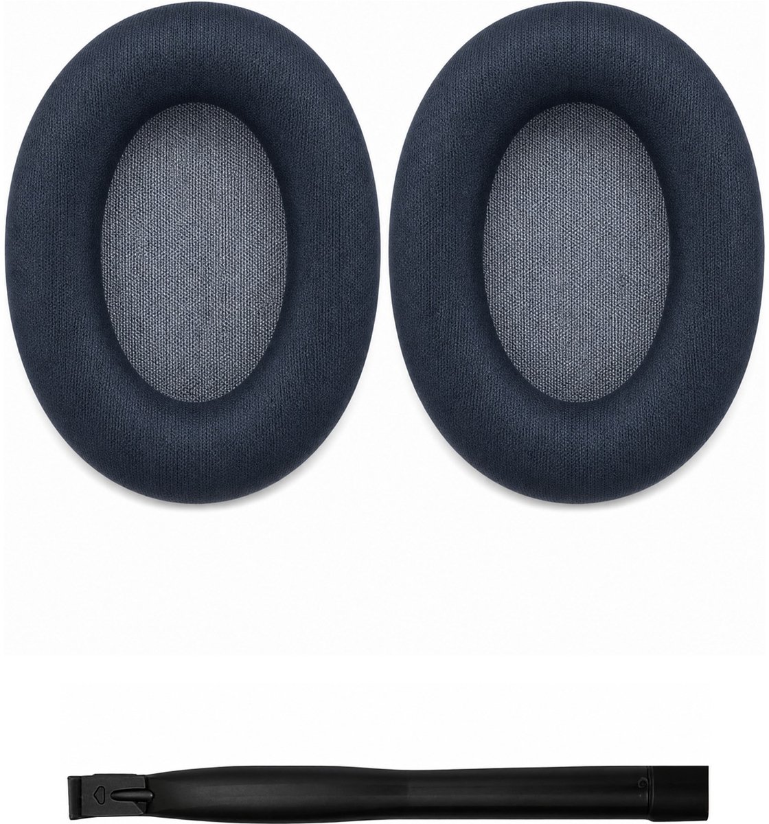 Set Oorkussens voor Sony Koptelefoon - WH-1000XM4 Oorkussen - Kunstleer met Traagschuim - Blauw