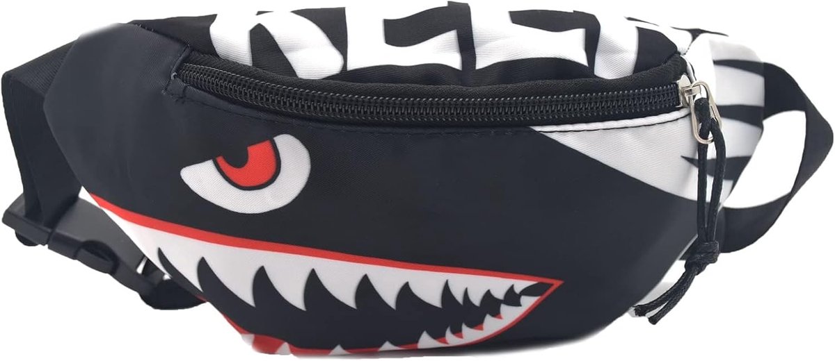 Thijox - Kids Fanny Pack Heuptas - Cartoon Bumbag voor Kinderen - Lichtgewicht Nylon Riemtas voor Jongens en Meisjes - Perfect voor Hardlopen, Wandele