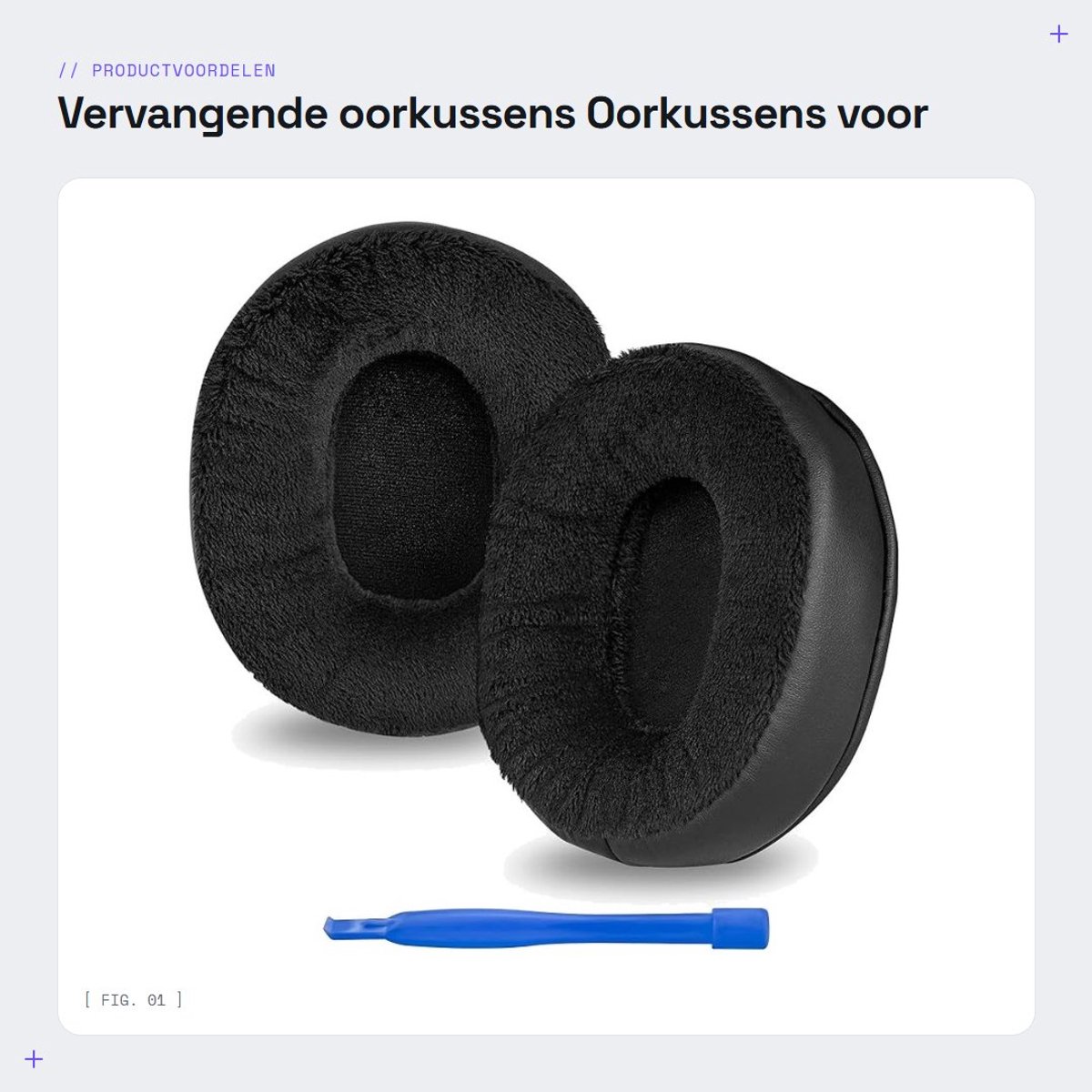Dailygoods- Oorkussens Extra Dik - Compatibel met SteelSeries Arctis 3/5/7/9X/PRO - Hoofdtelefoon Oorkussens - Hybride Velours - Set van 2 - Headsetkussens