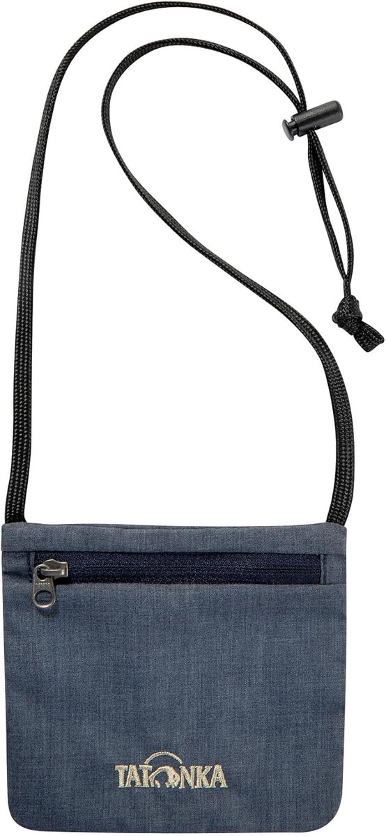 Thijox - Skin ID Pouch Borstportemonnee met Ritsvak - Lichtgewicht en Compact voor Reisdocumenten, Bankkaarten, Identiteitskaarten - Ideaal voor Campi