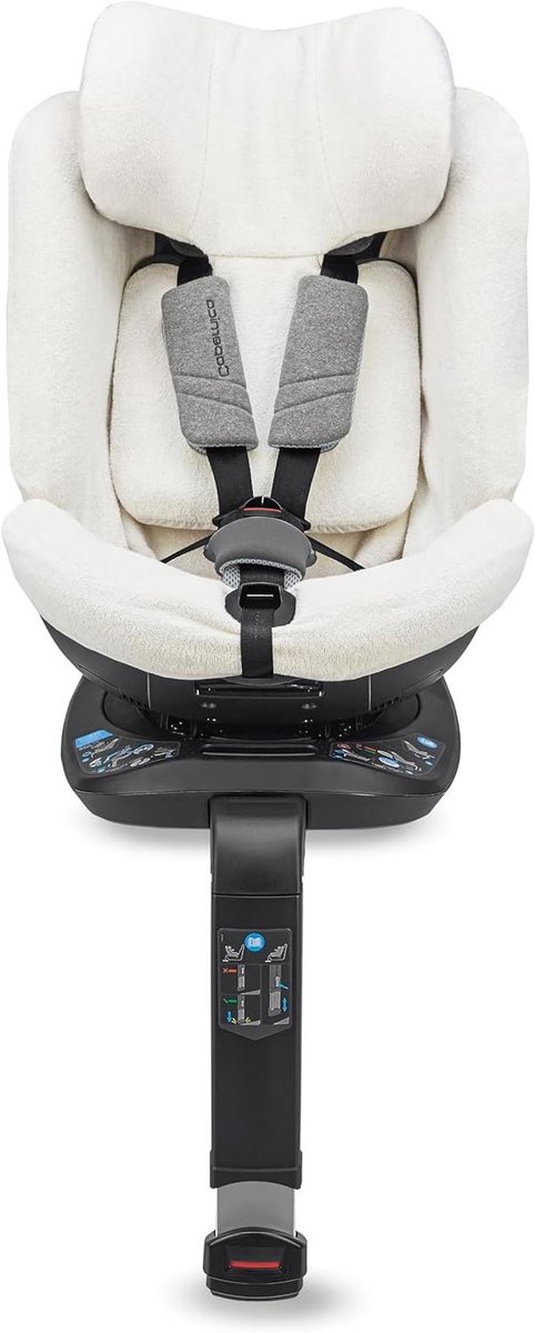 Autostoelhoes - Zomerhoes - Baby Comfort - Ademende Mesh - 31 x 30 x 6 cm - Wit