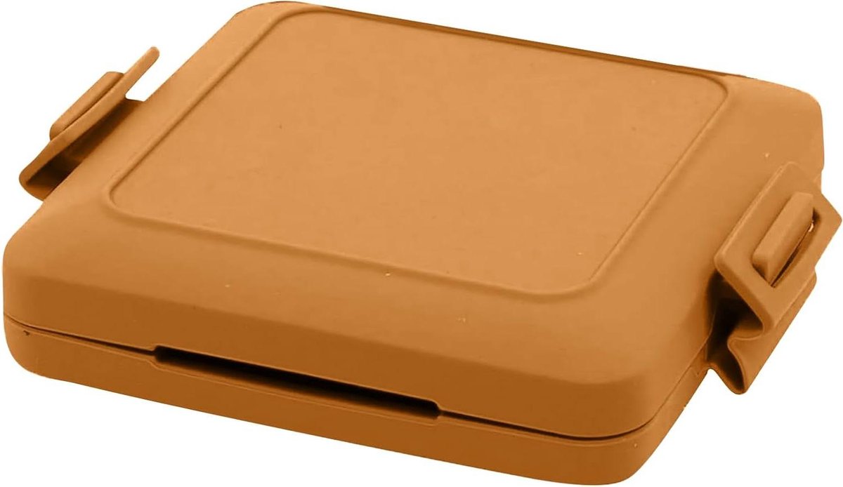 Sandwich Maker - Toastie Maker - Snelle Lunch - Magnetron Geschikt - 17 cm breed - Rood