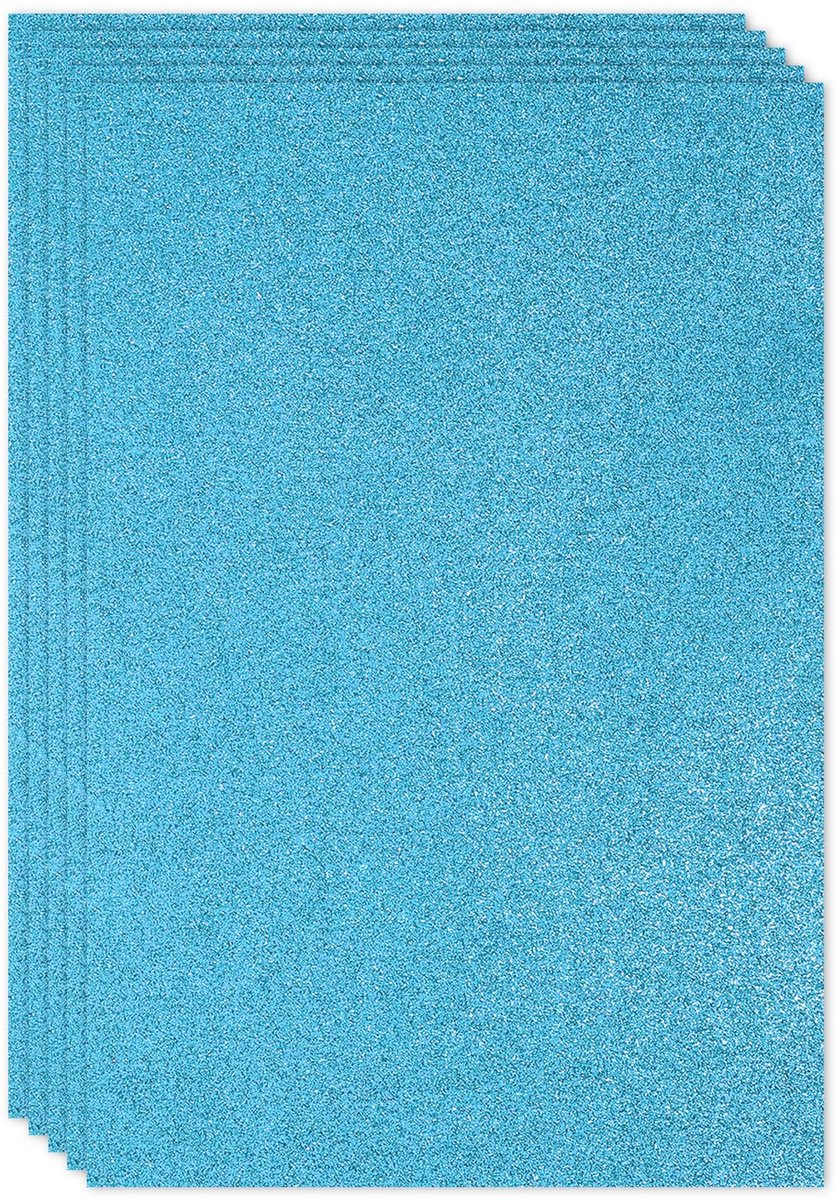 Foam Sheet 11,8 x 7,9 Inch 2mm Dikke Sparkle EVA Glitter Vilt voor Ambachten DIY Project, 5 Stuks
