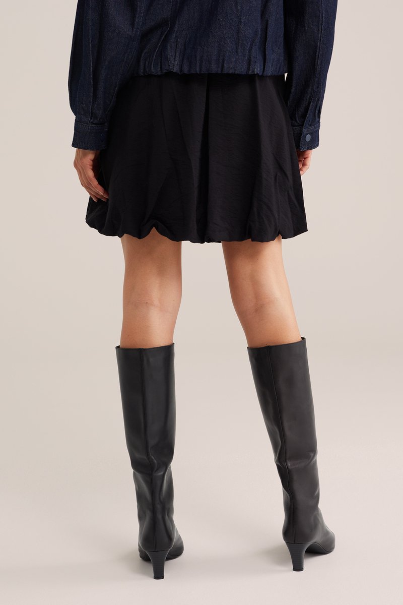 WE Fashion Dames ballonrok met elastische tailleband