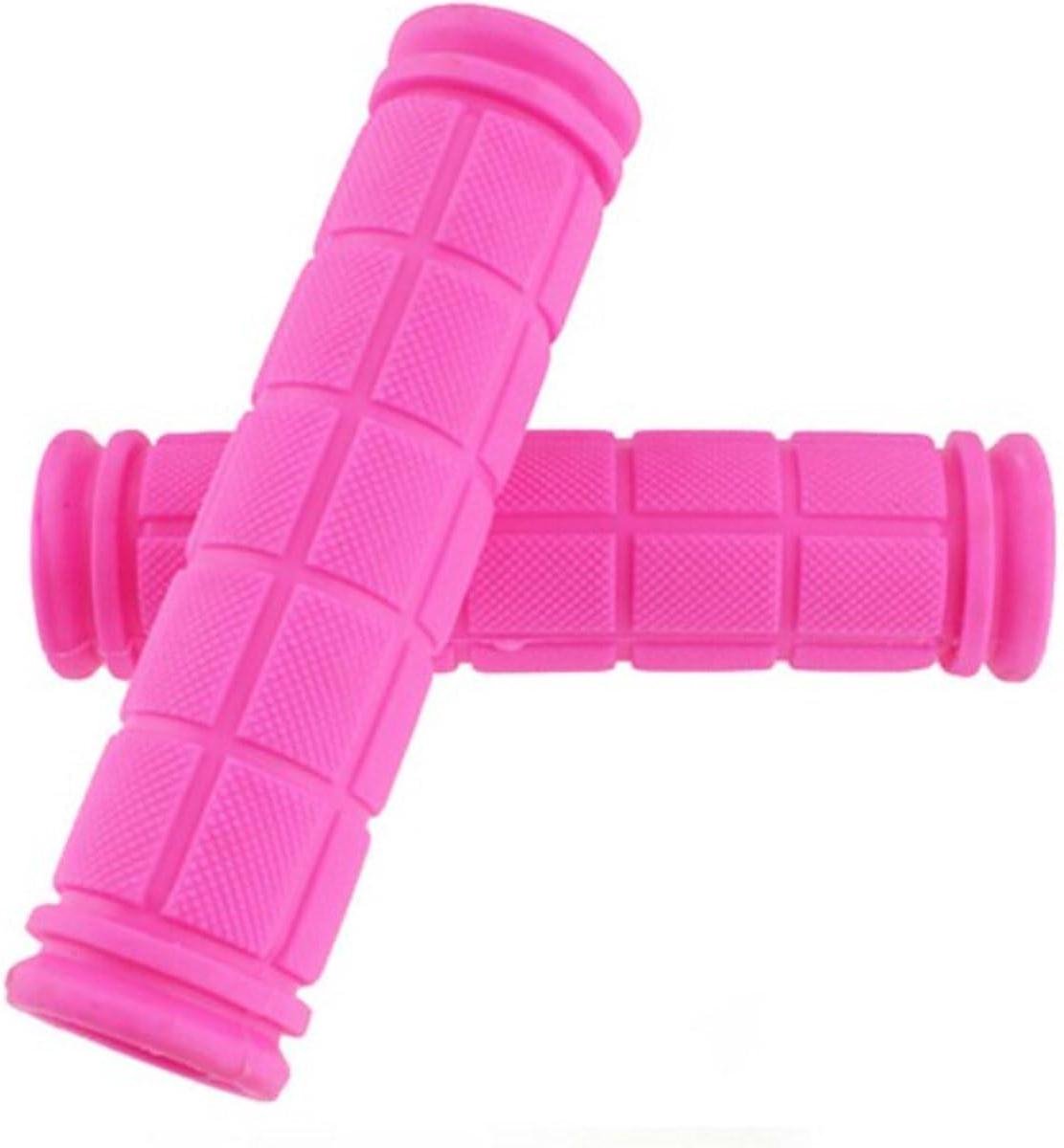 Fiets Handvatten - Stuur Grips - Comfortabel Fietsen - Optimale Grip - 12 cm Lengte - Roze