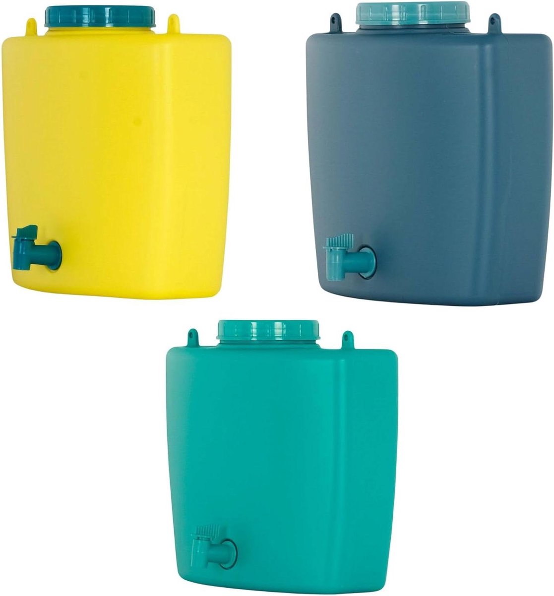 Water Dispenser - Opslag Can - Buiten Water Opslag - Met Kraan - 9 Liter - Geel