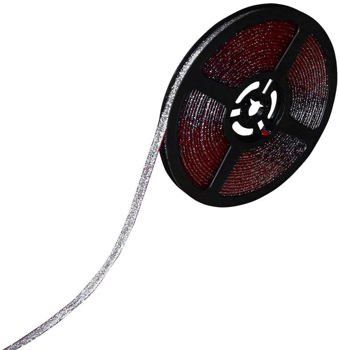 Flexibele Tape voor Kit en Afplakken, Schimmelbestendige Zelfklevende Strip voor Tegels, Decoratieve Hoekafwerking voor Deur, Keuken, Badkamer en Toilet - Zilver