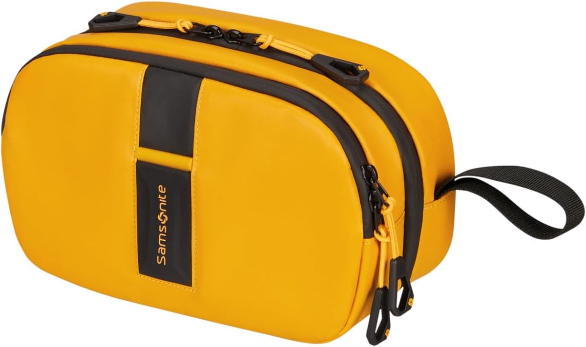 Thijox - Toilettas Paradiver Light 26 cm - Gele Reisaccessoires - Lichtgewicht en Robuust - Ideaal voor Vakantie, Weekendje Weg, Sport en Dagelijks Ge