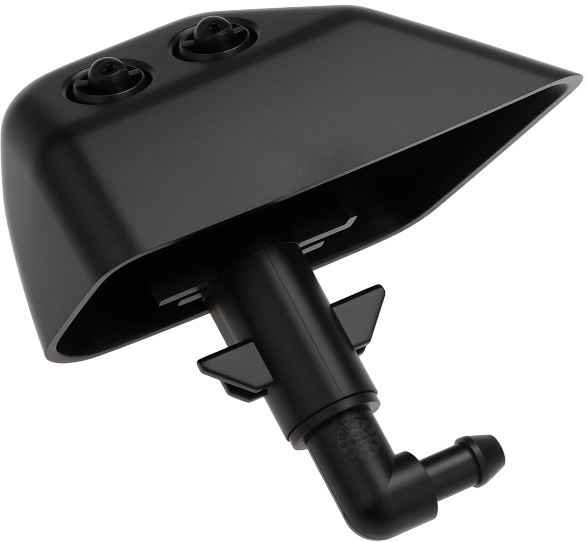Inovra- Koplamp WasherJet Nozzle - Auto Rechts - Compatibel met Land Rover Freelander 2 2006-2010 - Herstelt koplampreinigingssysteem - Afmetingen 73x69mm - Materiaal kunststof - Koplampreiniger