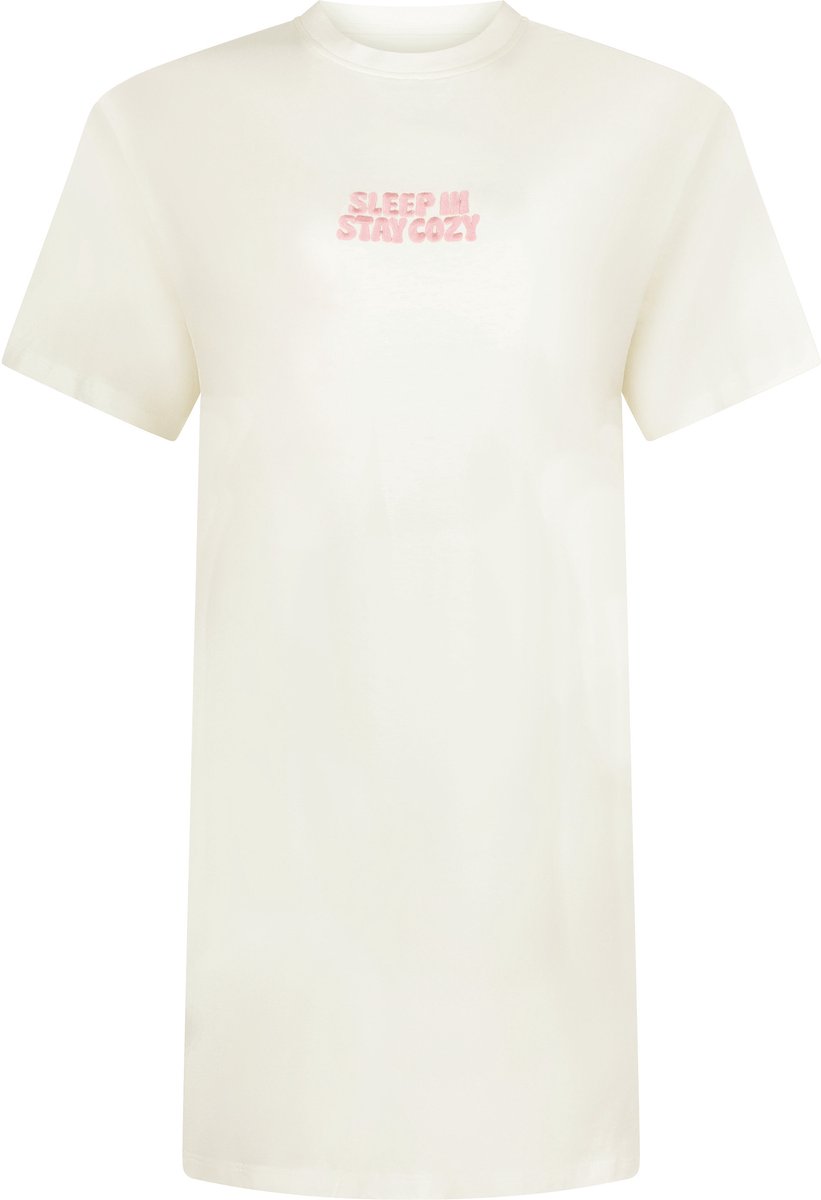 Hunkemöller Roundneck Nightshirt Wit