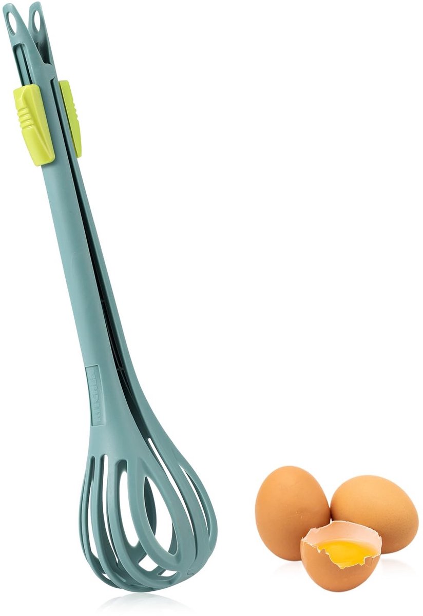 Inovra- Ei-Garde 2-in-1 - Voedselclip - Keukengadget - Kunststof - 28x6cm - Groen