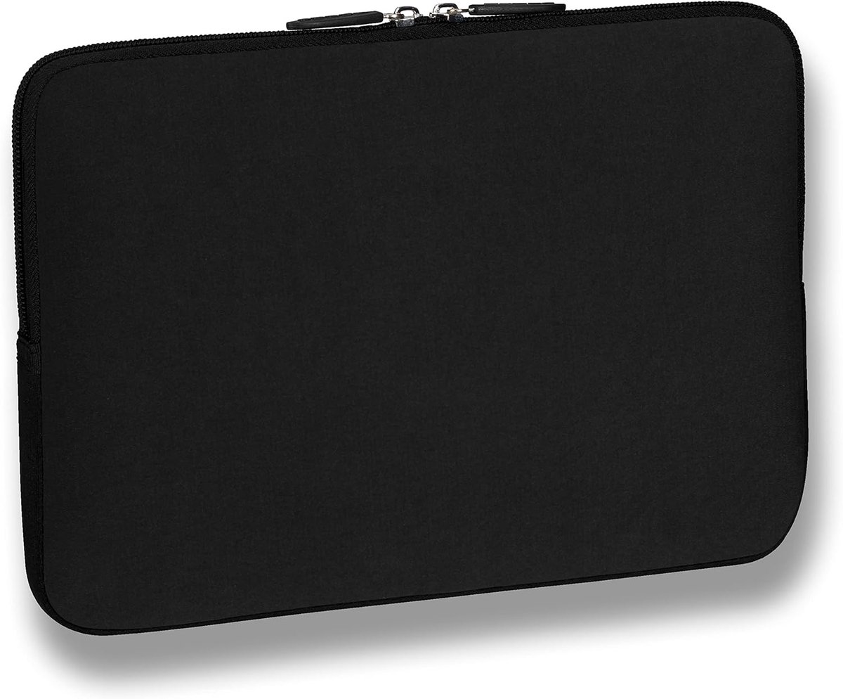 Thijox - Laptophoes 17 Inch Neopreen - Waterbestendige Bescherming voor Notebook - Dunne Zwarte Laptophoes voor Veilig Opbergen - Ideaal voor Thuis, W