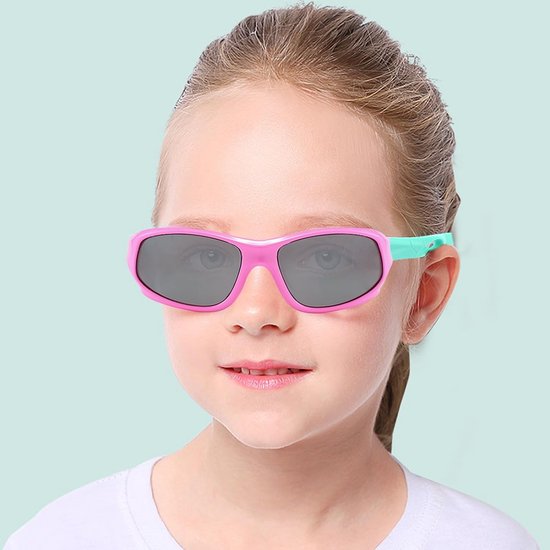 2-Pack Gekleurde Polariserende Zonnebrillen voor Kinderen 3-12 Jaar van Merkloos — afbeelding 5