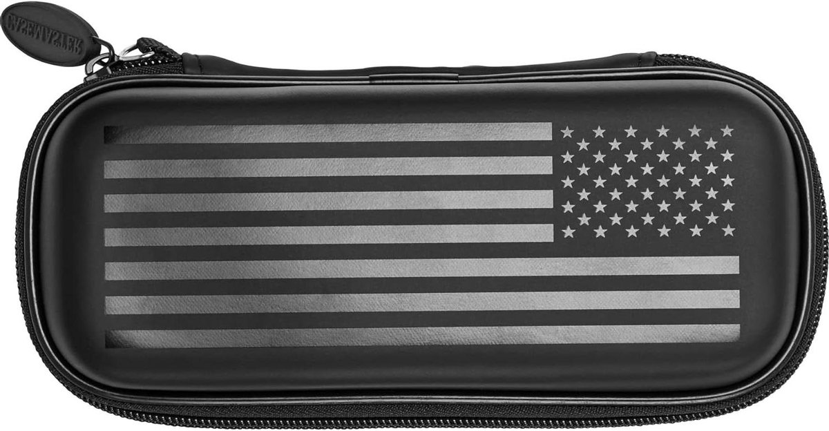 Dart Koffer - Dart Opbergdoos - Darts Beschermen - Ruimte voor 6 Darts - 19 cm - Amerikaanse Vlag