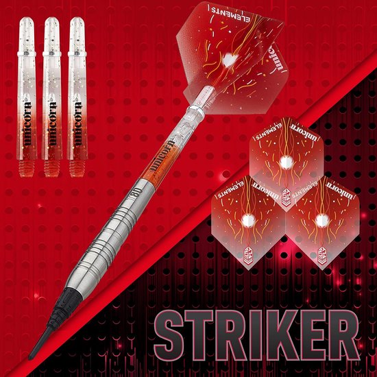 Dartpijlen Set - Tungsten Pijlen - Precisie Werpen - 80% Wolfraam Vaten - 22 gram - Rood — afbeelding 2