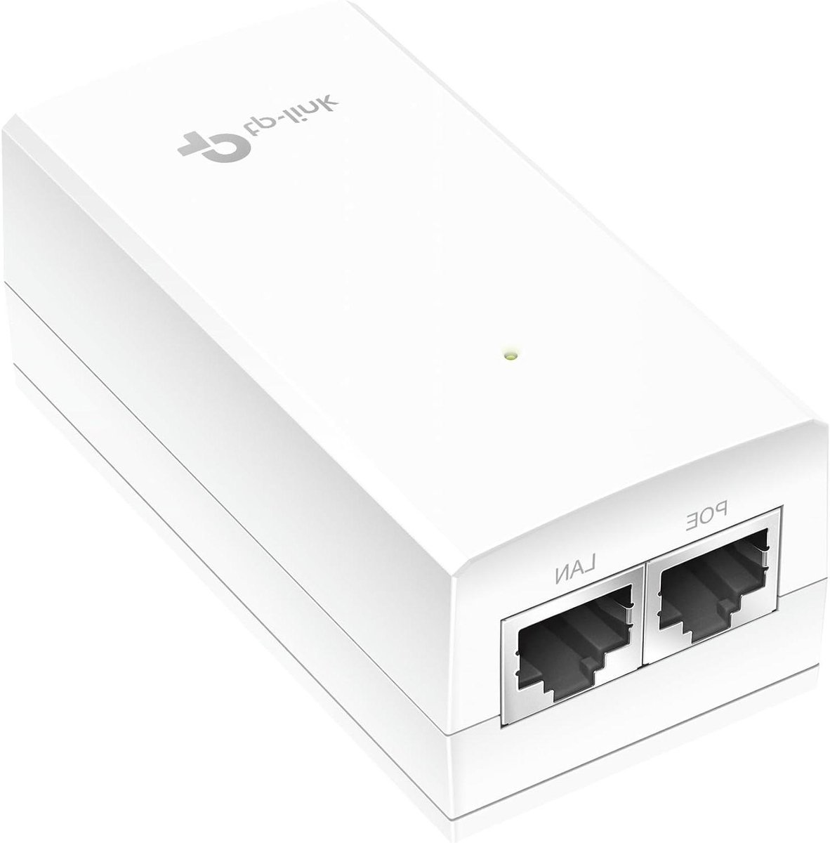 PoE Adapter - Injector Gigabit - Netwerk Uitbreiding - Stroom en Data - 100 Meter - Wit