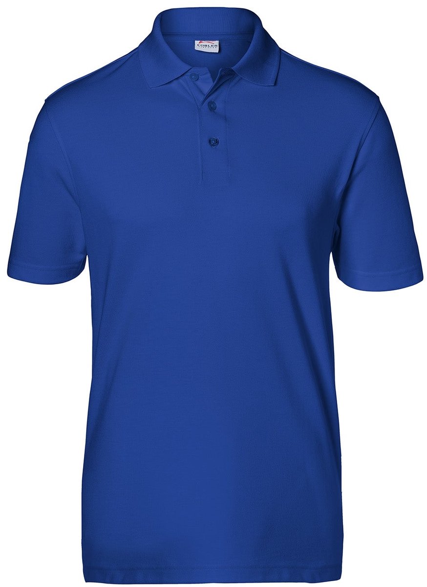 KÜBLER 51266239 Korte Mouw Werkpolo HEREN Blauw - Oeko Tex - 200 g/m²