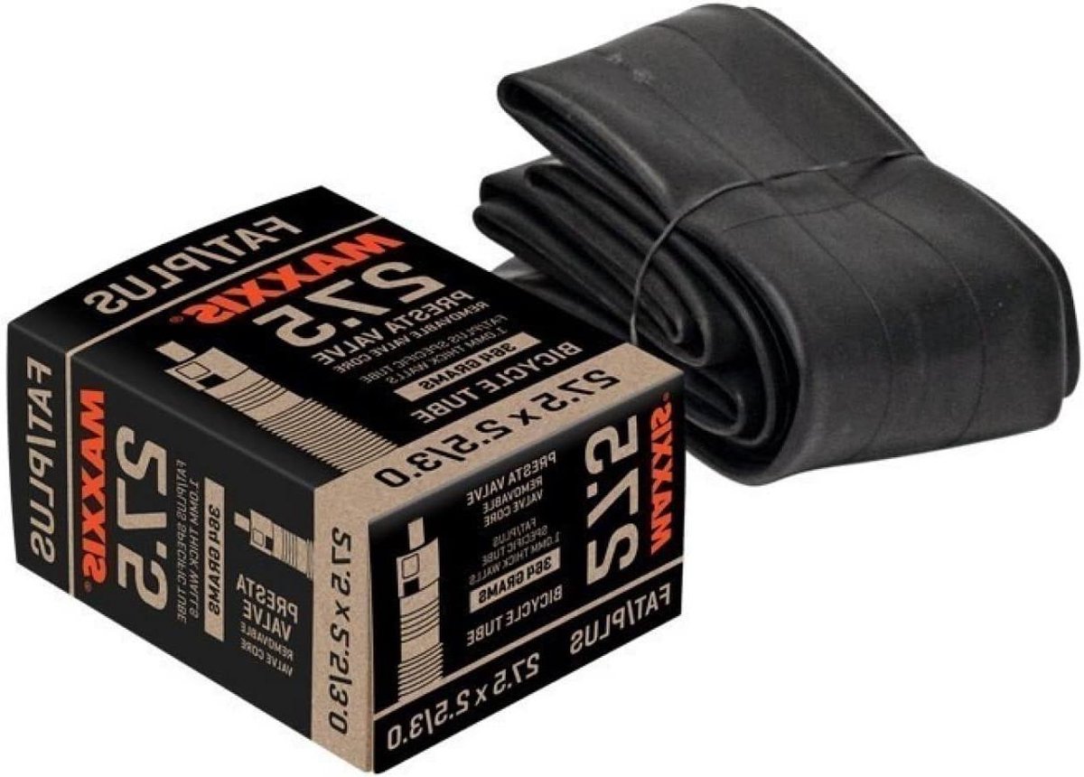 Fietsband Binnenband - Fatbike Band - Fietsen Onderhoud - Dunne Wand - 27.5x3.8/5.0 inch - Zwart