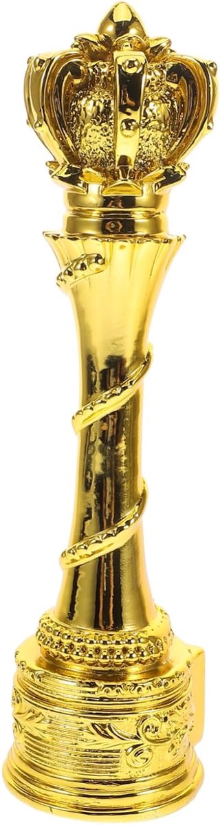 Grote Trofee - Gouden Award - Prestaties Vieren - Duurzaam Elegant Ontwerp - 24 cm - Goud