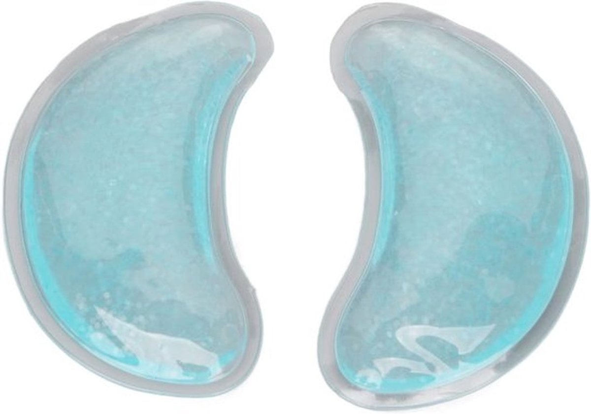 Verwarmd en Koelend Gezichtsmasker met Gelballetjes voor het Verminderen van Oedeem en Donkere Kringen, Herbruikbaar en Geschikt voor Mannen en Vrouwen