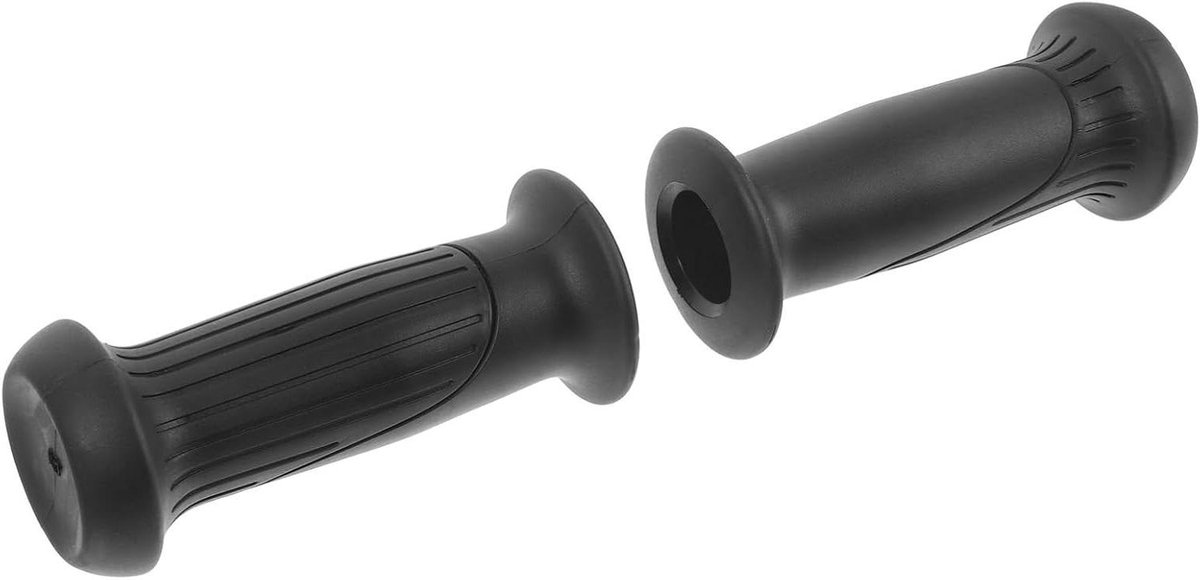 Fiets Handvatten - Stuurhoezen Grips - Veilig Fietsen - Antislip PVC Materiaal - 10x4x4 cm - Zwart