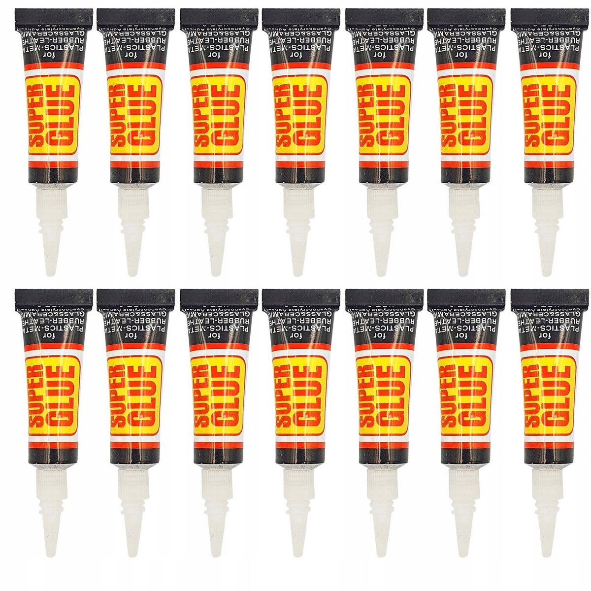 Rosfix Cyanoacrylaatlijm Set - Superlijm 14x3g - Snelle Hechting 1 Min, 65–80A Hardheid
