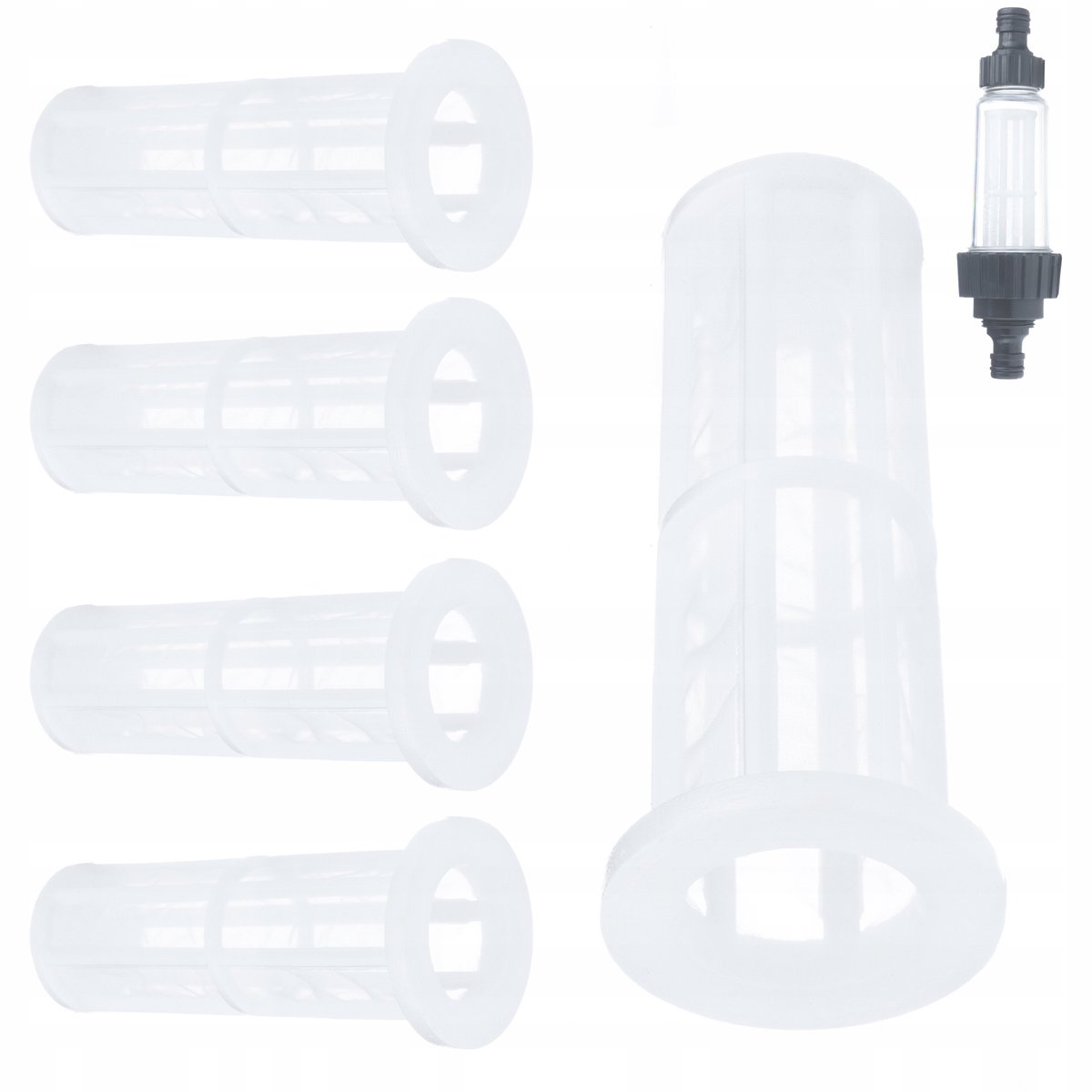 Rosfix Waterfilter Vervanging Set - 5 Stuks - Meshfilter Kunststof - Geschikt voor Kärcher, Lavor