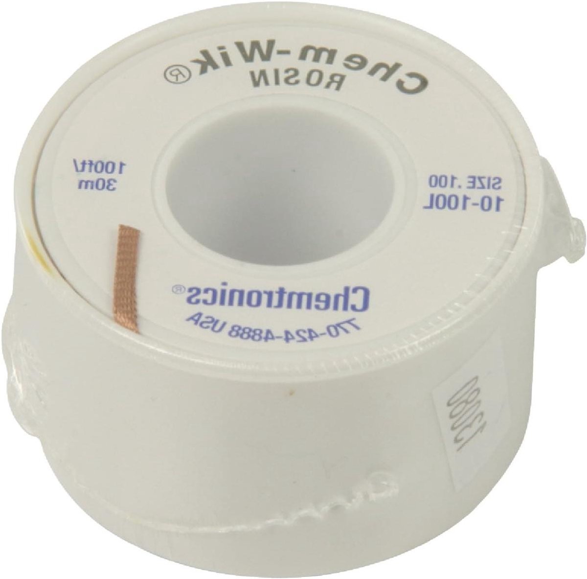 Ontsoldeerd Lint - Soldeerlitze - Elektronica Reparatie - Ultradun Koper - 30 Meter - Goud