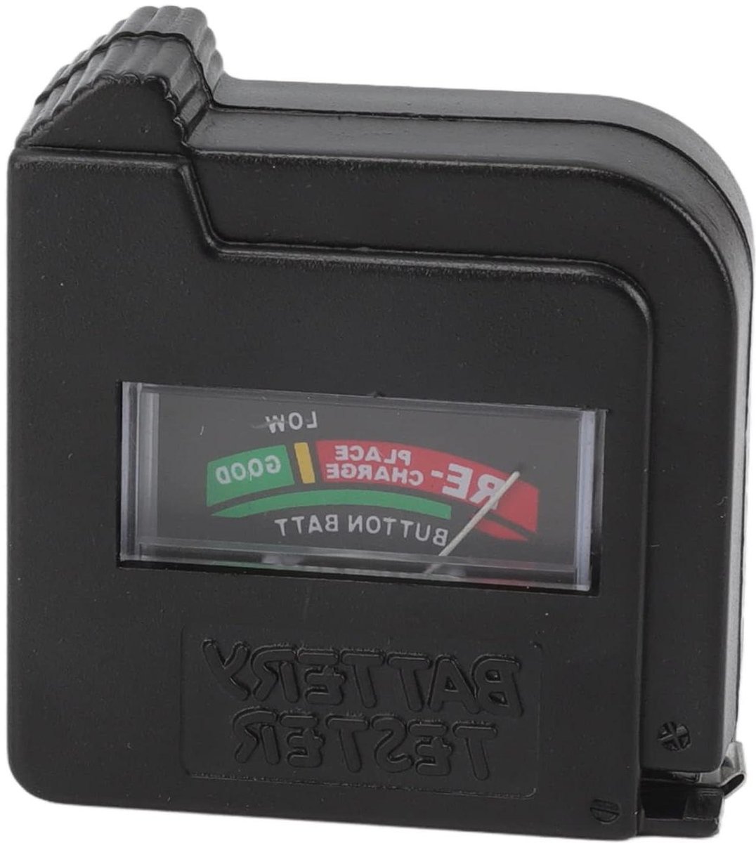 Batterijtester - Batterij Checker - Batterijen Controleren - Nauwkeurige Capaciteitsmeting - Compact Ontwerp - Zwart