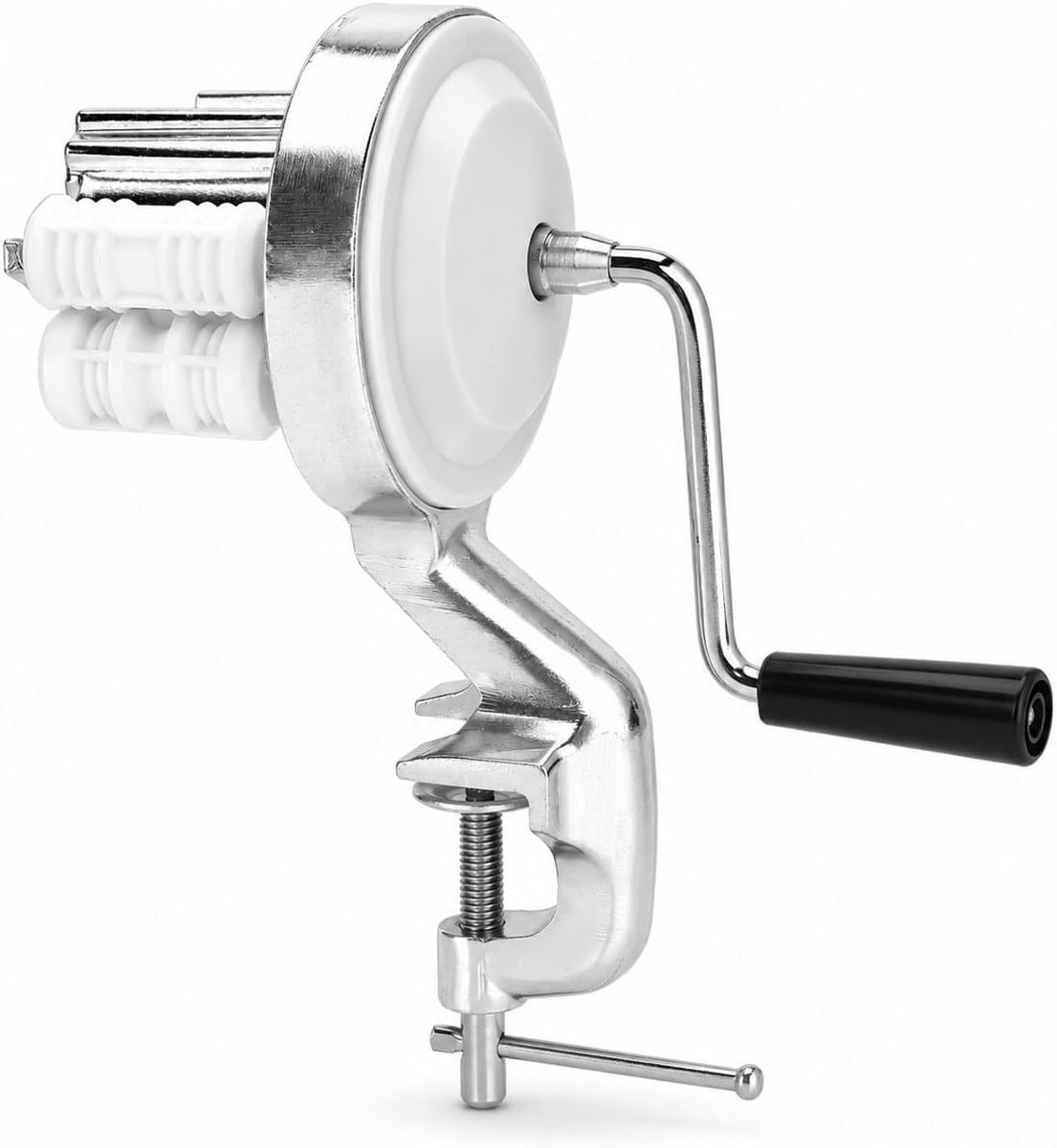 Handmatige Macaroni Maker - RVS Noodles Persmachine voor Thuisgebruik, Ideaal voor Pasta en Keukenaccessoires