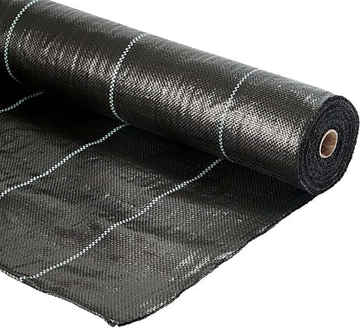 Onkruidbestrijdingsdoek - Gronddoek Tuin - Onkruid Vrij Houden - UV-gestabiliseerd - 40 cm breed - Zwart