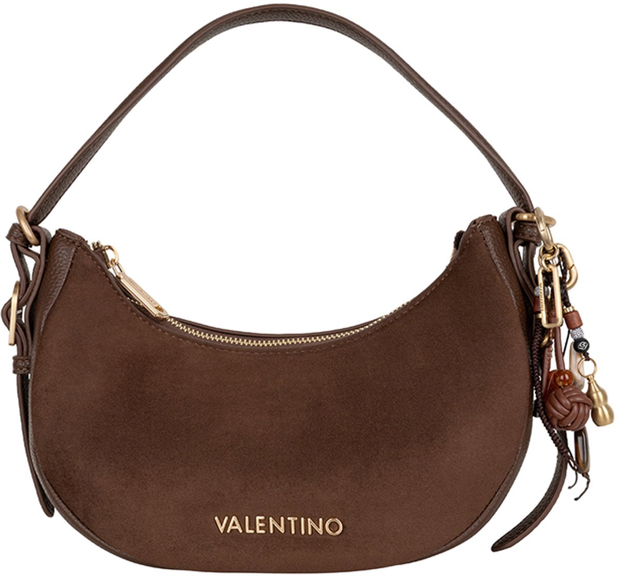 Valentino Bags Winnie Winter Medium Schoudertas Dames - Imitatieleer - Bruin
