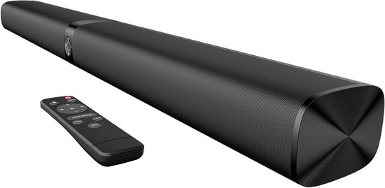 Soundbar TV Luidspreker - Home Audio - Film Geluid Verbeteren - Afneembaar 2-in-1 Ontwerp - 90 W - Zwart — afbeelding 2