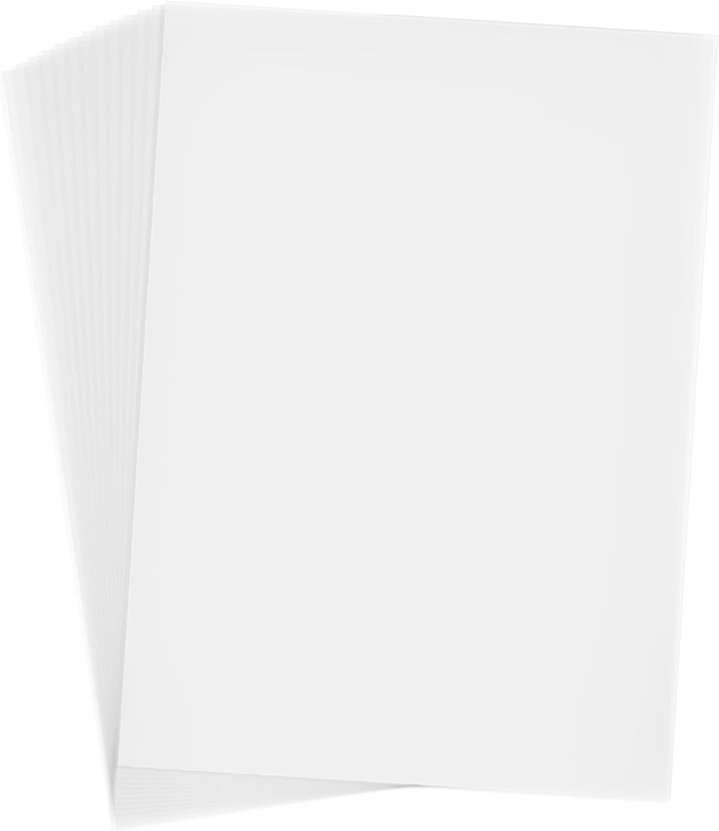 Transparant papier A4 50 vellen, 130 g/m², geschikt voor tekenen, architectuur en scrapbooking