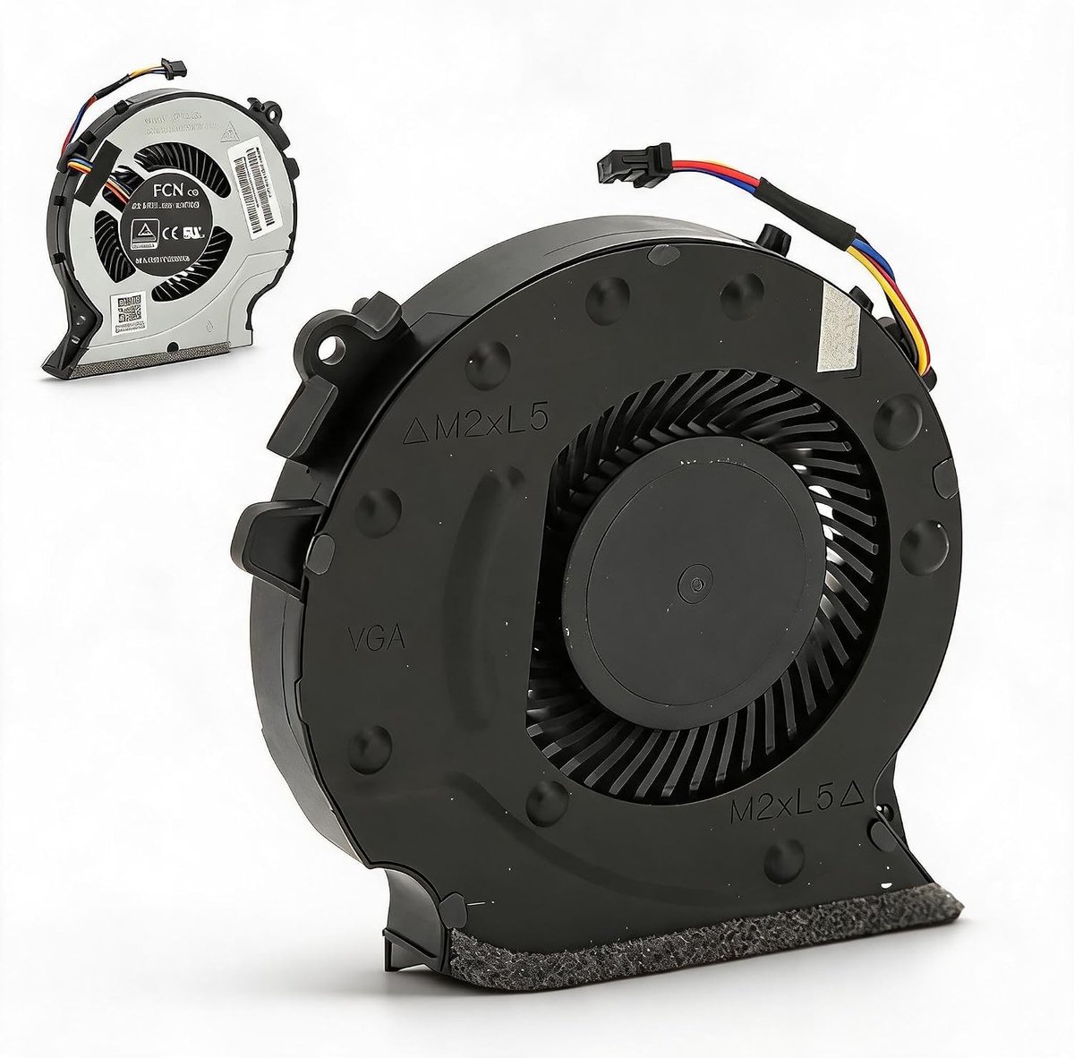 Laptop Koelventilator voor CPU en GPU - Vervangende Koelventilator voor Gaming Laptops, Geschikt voor Pavilion 15 CX en TPN C133, Verbeter de Koeling en Prestaties
