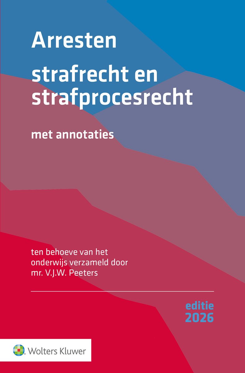Arresten Strafrecht En Strafprocesrecht 2026