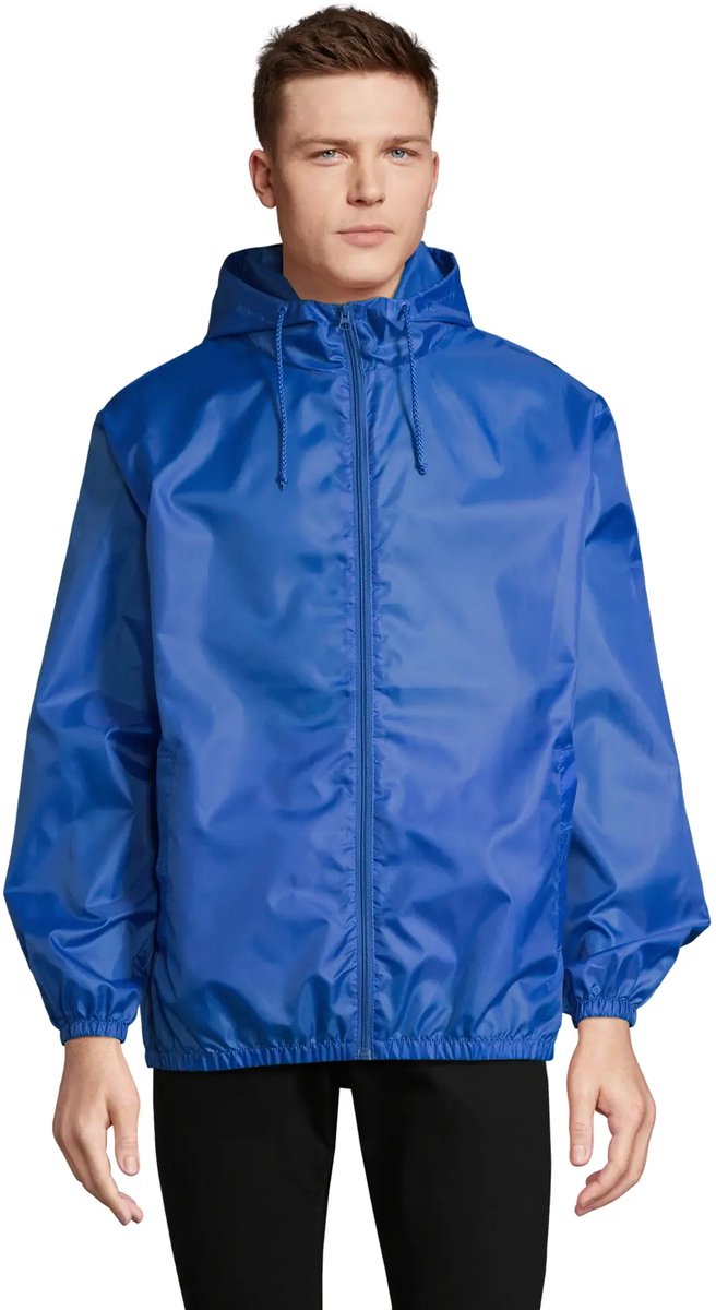 SOL’S Unisex Windbreaker Shield L04758 Royal 241 Blauw