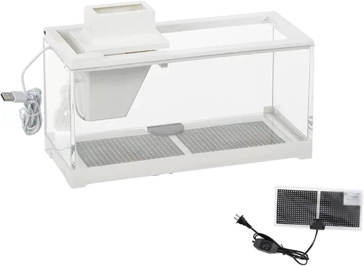 Acryl Aquarium - Vissenkom Tank - Thuisgebruik Aquarium - Valbestendig Ontwerp - Niet Gespecificeerd - Transparant