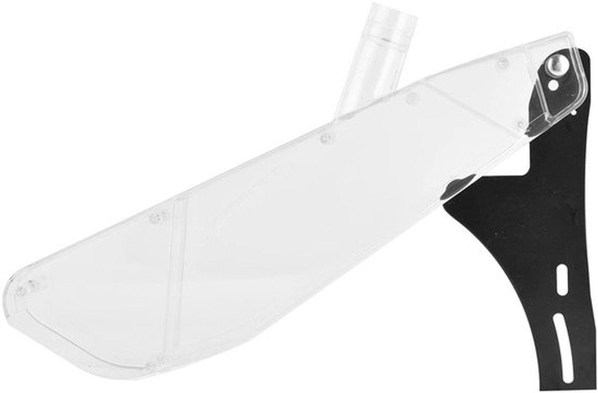 Beschermhoes Hoogwaardig Acryl - Tafelcirkelzaag - Stofdichte Lemmetbescherming - Transparant - R-vormig Kloofmes - Geschikt voor 10-25 cm - Zaagbescherming