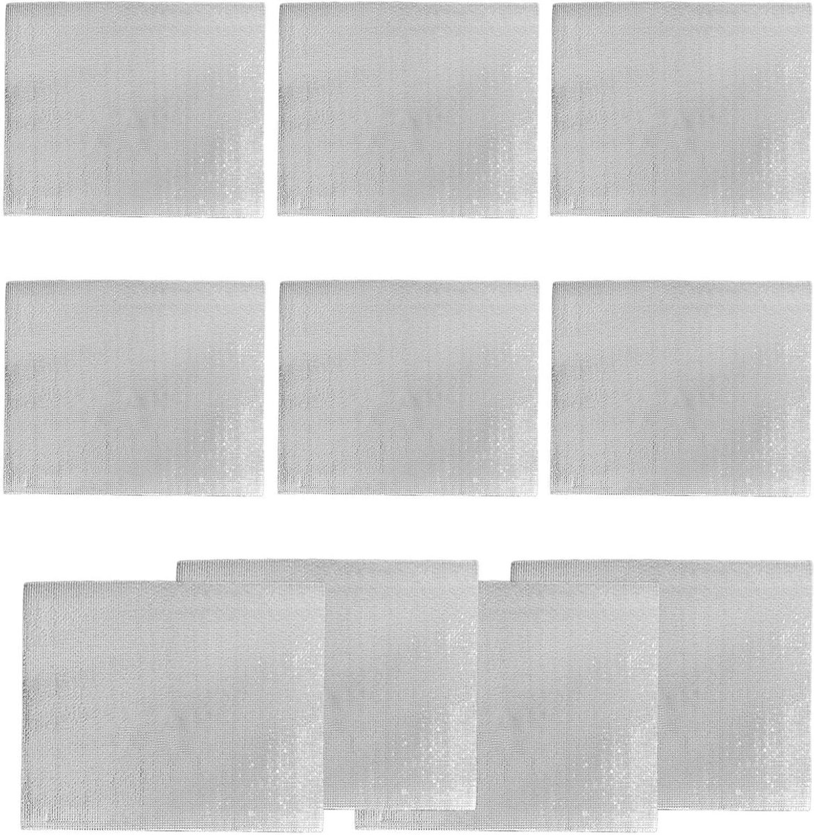 Bijenkorf Winterhoes - Isolatiehoes Bijen - Bijenvolk Beschermen - Warmte Regulerend Materiaal - 8D x 32B x 8H cm - Zilver