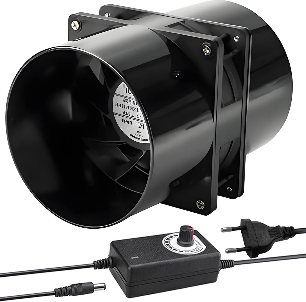 Afzuiging badkamer - Buisventilator - 100 mm - Hittebestendig ABS Kunststof - Ventilator voor Keuken en Toilet